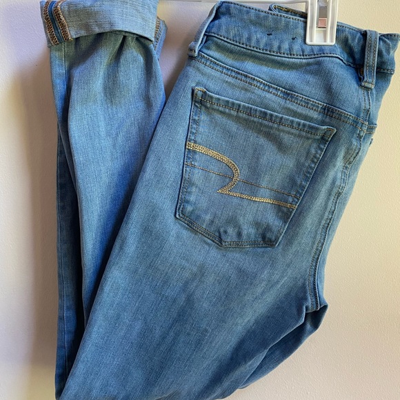 American Eagle Women’s High Rise Jeggings Size 4 - Picture 1 of 6